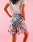 Pantalones cortos azules Chenette Collage
