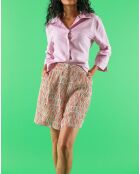 Chenette Trait rote Shorts