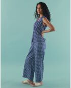 Paclo ronde blauwe broek