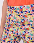 Panca Lola mehrfarbige kurze Hose