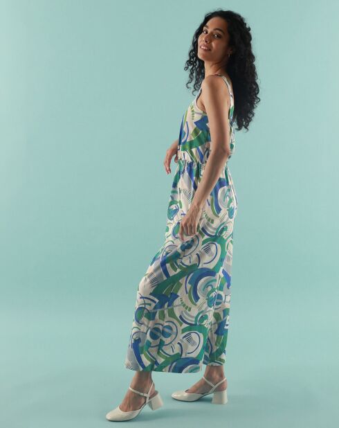 Gepolijste Manege blauwe jumpsuit