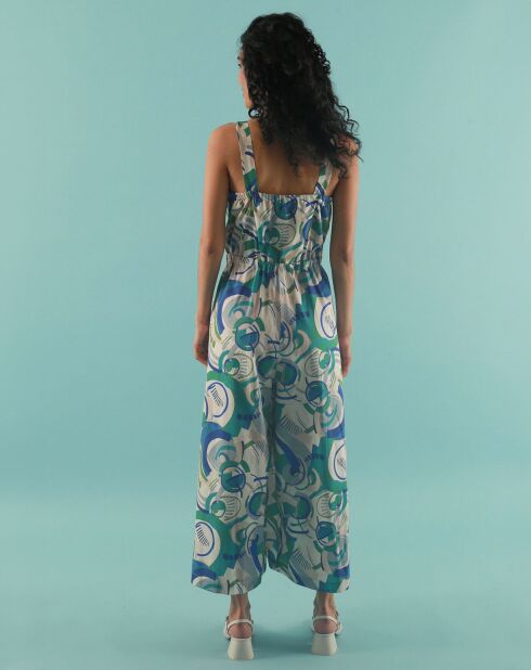 Gepolijste Manege blauwe jumpsuit
