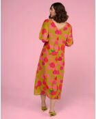Riage Jourdete roze lange jurk