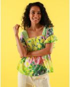 Blusa Tanto fogliame giallo