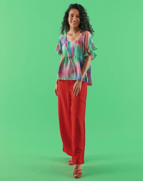 Tanto Magnetik blaue Bluse