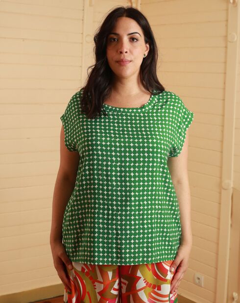 Top verde redondo Topsa