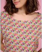 Camiseta Happy Tropi multicolor