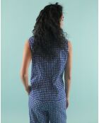 Vacia Round blauw overhemd