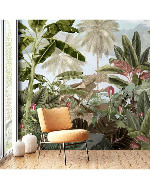 Fresque Exotic Jade - 150x305 cm