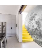 Fresque Fontainebleau Fontainebleau Grisaille - 150x305 cm