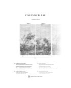 Fresque Fontainebleau Fontainebleau Grisaille - 150x305 cm