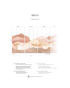 Fresque Hills Moonlight - 150x305 cm