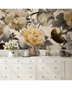 Fresque Vanity Ivoire - 150x305 cm