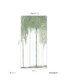 Fresque Woods Vert Forêt - 150x305 cm