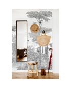 Fresque Forêt de pins Forêt de pins Grigio Umbro - 150x305 cm