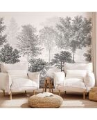 Fresque In the woods In the Dullness - 150x305 cm