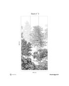 Fresque In the woods In the Dullness - 150x305 cm