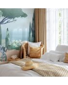 Fresque La Mer Bleu Lagon - 150x305 cm