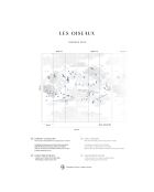 Fresque Les Oiseaux Blue Woad - 150x305 cm