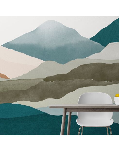 Fresque Montaña Caqui - 150x305 cm