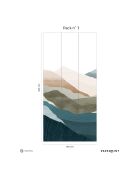 Fresque Montaña Caqui - 150x305 cm