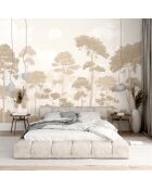 Fresque Pinewood Pine Sand - 150x305 cm