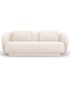 Canapé Linden Chenille 2 Places beige clair - 169x102x72 cm