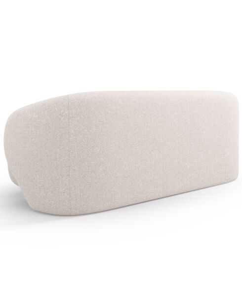 Canapé Linden Chenille 2 Places beige - 169x102x72 cm