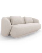 Canapé Linden Chenille 2 Places beige - 169x102x72 cm
