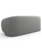 Canapé Linden Chenille 2 Places gris foncé - 169x102x72 cm