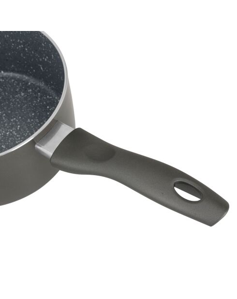 Cacerola gris de inducción Autan - D.16x8 cm
