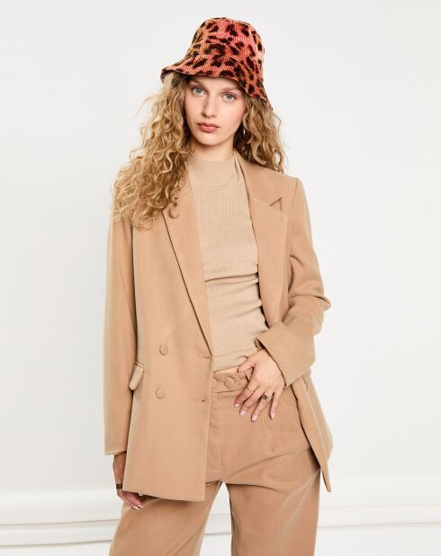 Veste Eliza noisette