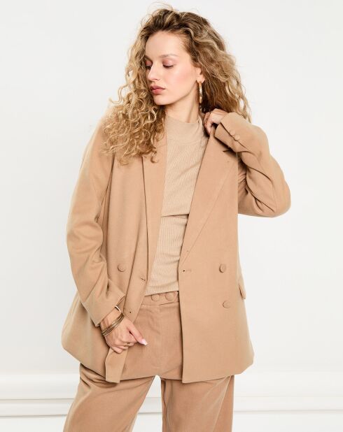 Veste Eliza noisette