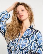 Veste/Robe Tamsin bleue