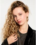 Veste en Velours Vaira noire