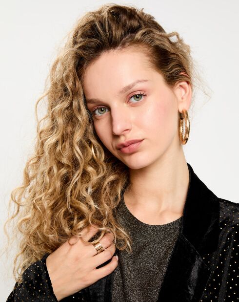 Veste en Velours Vaira noire