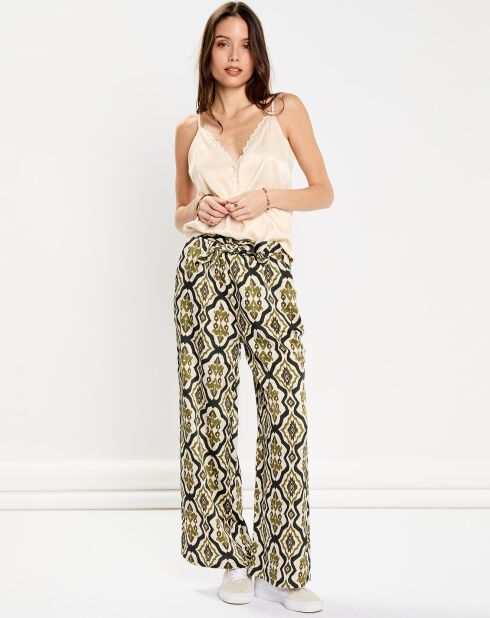 Pantaloni verdi Latea