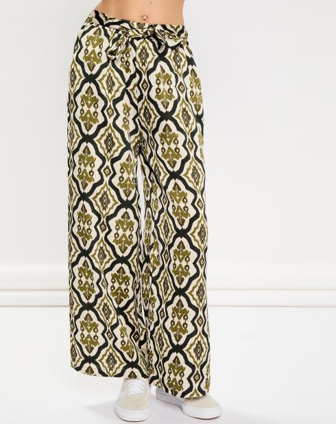 Pantaloni verdi Latea