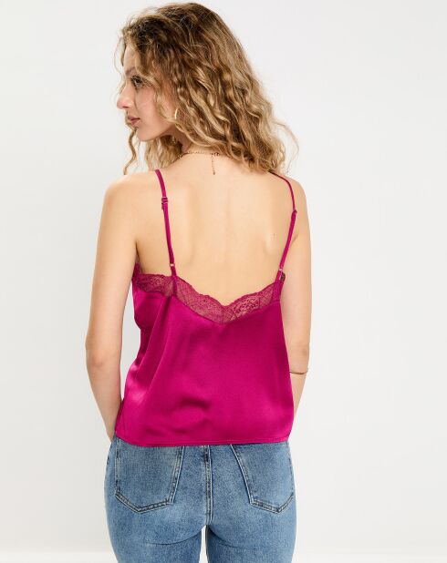 Débardeur Elonore fushia