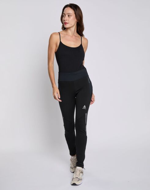 Collant de ski de fond Ceramiwarm noir