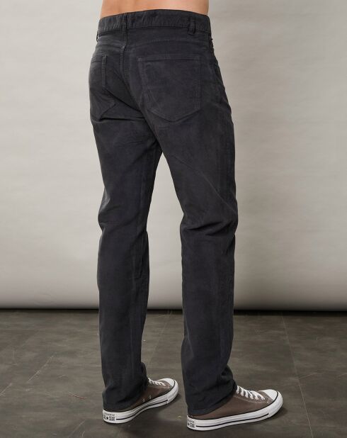 Pantalon en Velours Milleraies Tim graphite