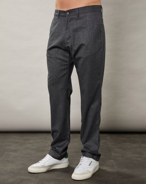 Pantalon 100% Laine Vierge Tyron gris