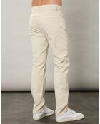 Pantalon en Velours Milleraies Tim blanc hiver