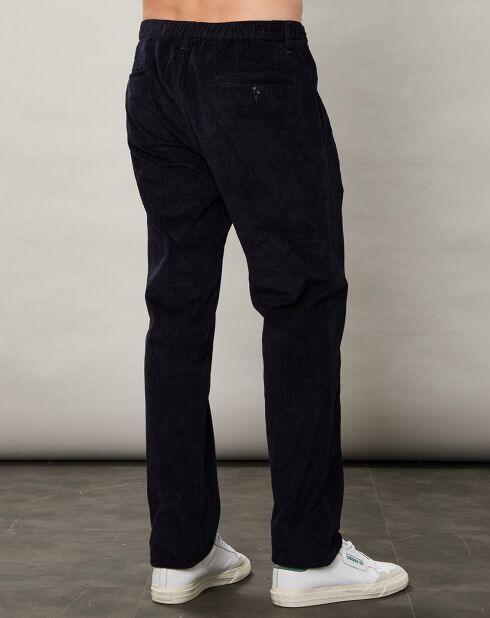 Pantalon en Velours côtelé Tanker marine