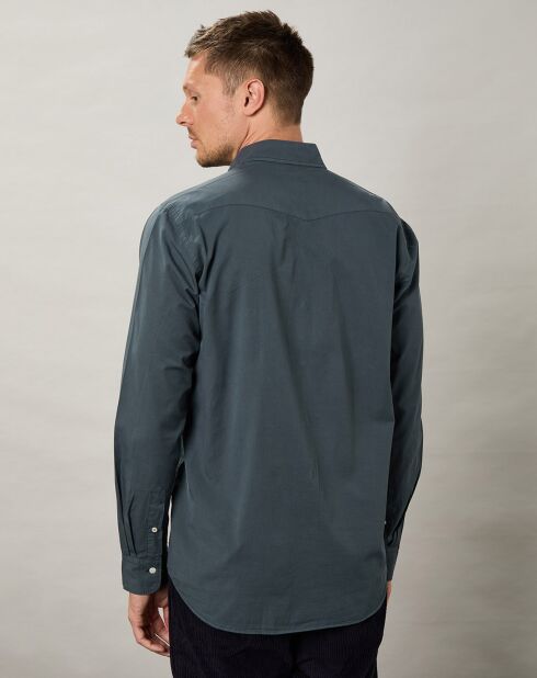 Chemise slim Storm Pat graphite