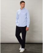 Chemise regular Paul rayure bleu clair