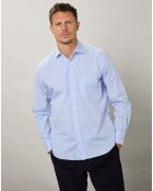 Chemise regular Paul rayure bleu clair