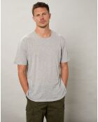 T-Shirt Light Crew gris heather