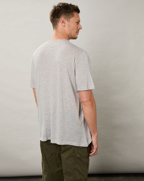 T-Shirt Light Crew gris heather