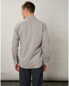 Chemise slim en Flanelle Storm naturel